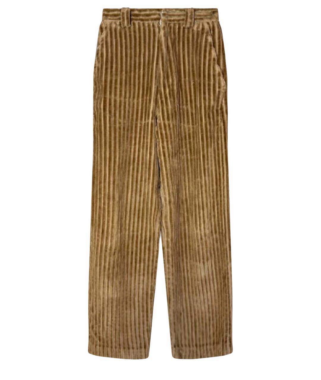 AMI ALEXANDRE MATTIUSSI Хлопковые брюки широкие, фото 1