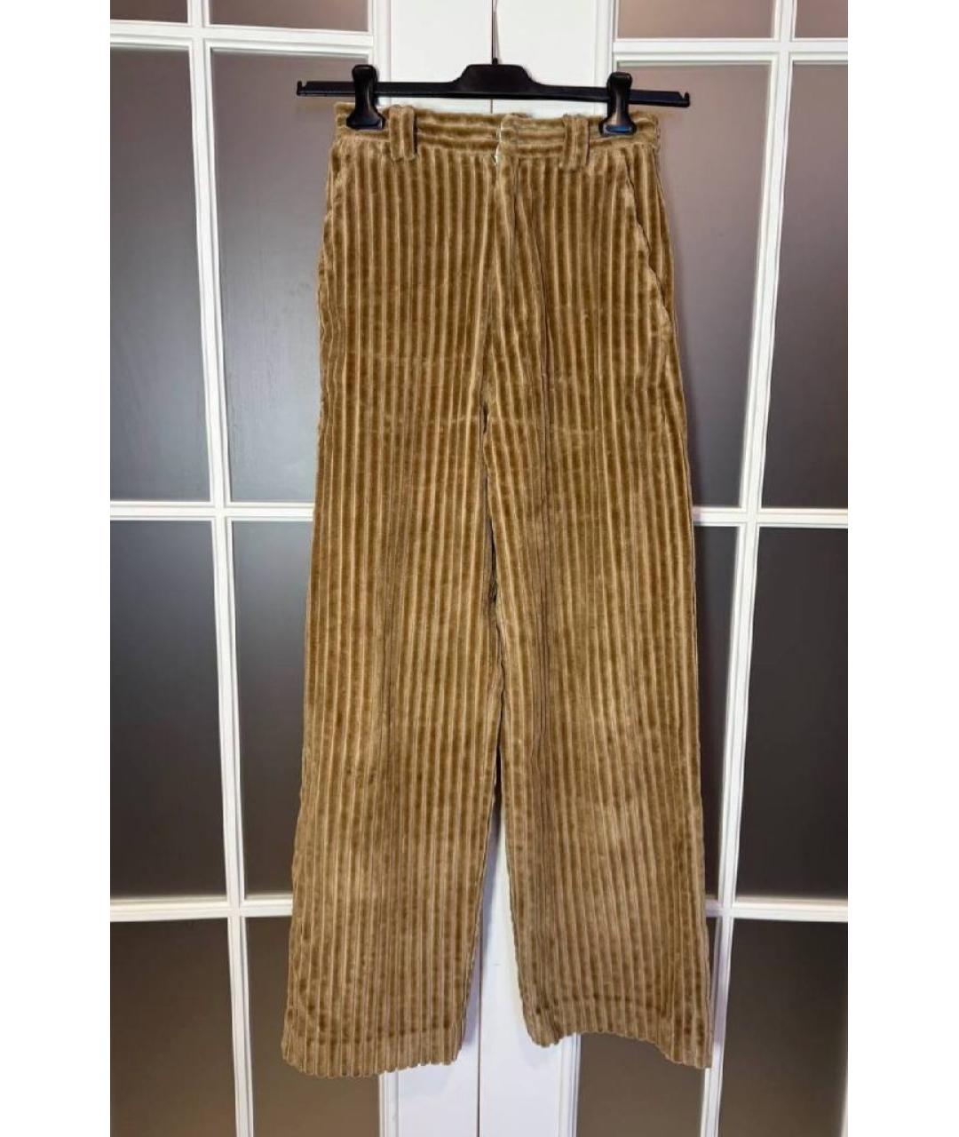 AMI ALEXANDRE MATTIUSSI Хлопковые брюки широкие, фото 8