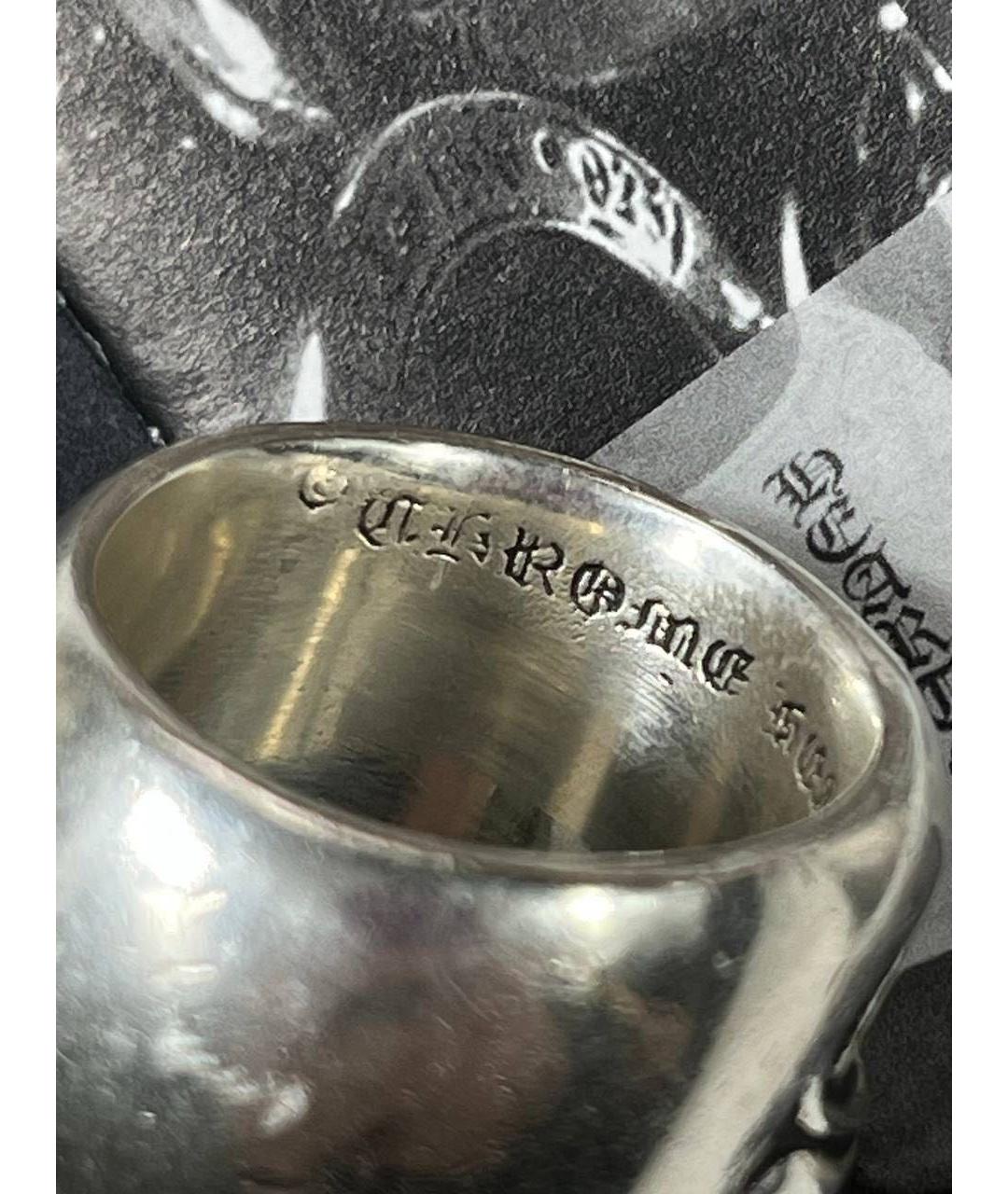 CHROME HEARTS Серебряное серебряное кольцо, фото 4