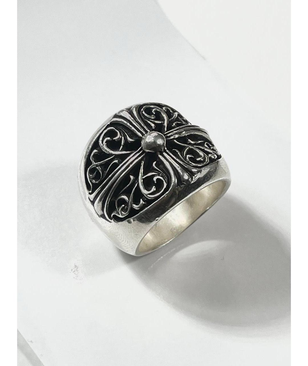 CHROME HEARTS Серебряное серебряное кольцо, фото 6