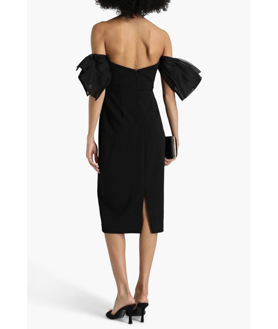 BADGLEY MISCHKA Черное коктейльное платье, фото 3