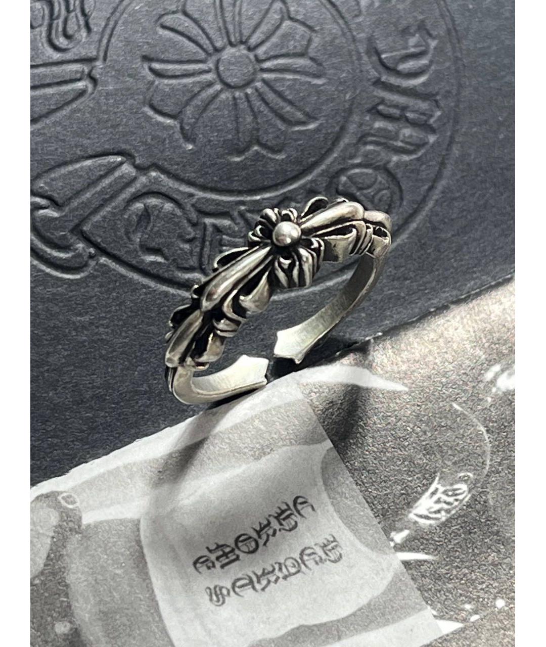 CHROME HEARTS Серебряное серебряное кольцо, фото 2