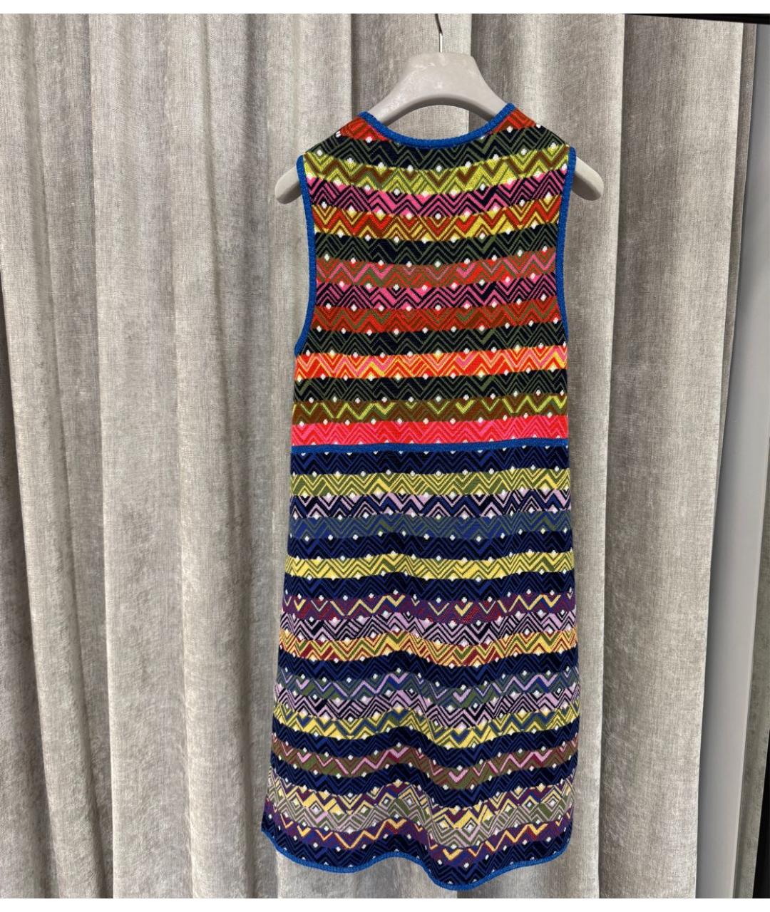 MISSONI Мульти хлопковое повседневное платье, фото 2