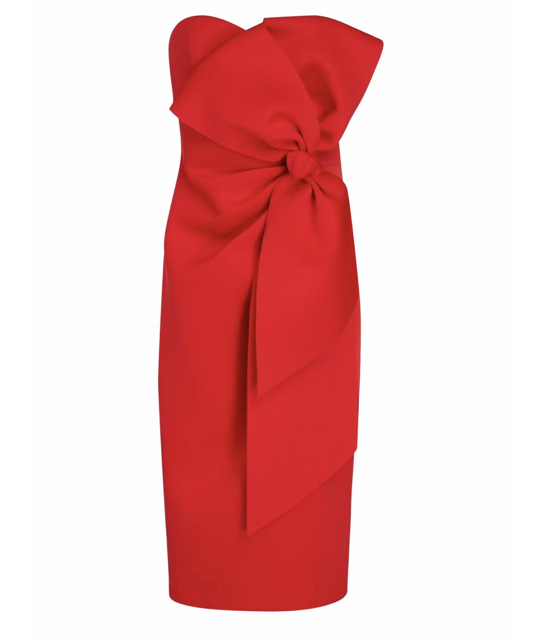 BADGLEY MISCHKA Красное коктейльное платье, фото 1