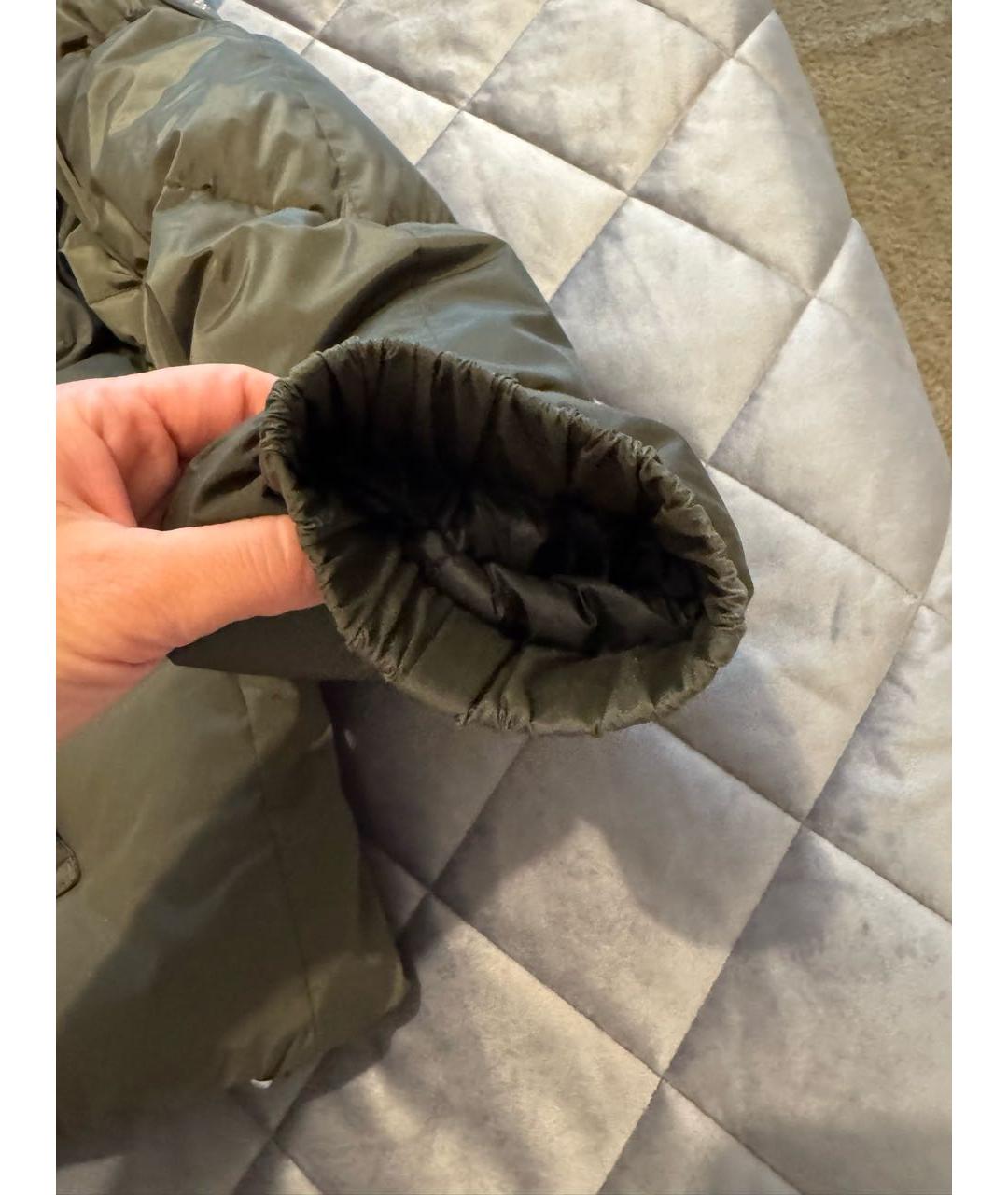WOOLRICH Хаки полиэстеровая куртка, фото 6
