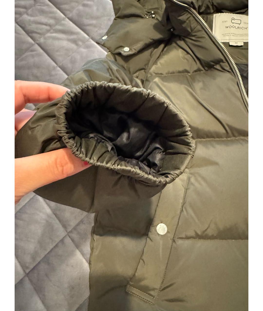 WOOLRICH Хаки полиэстеровая куртка, фото 7