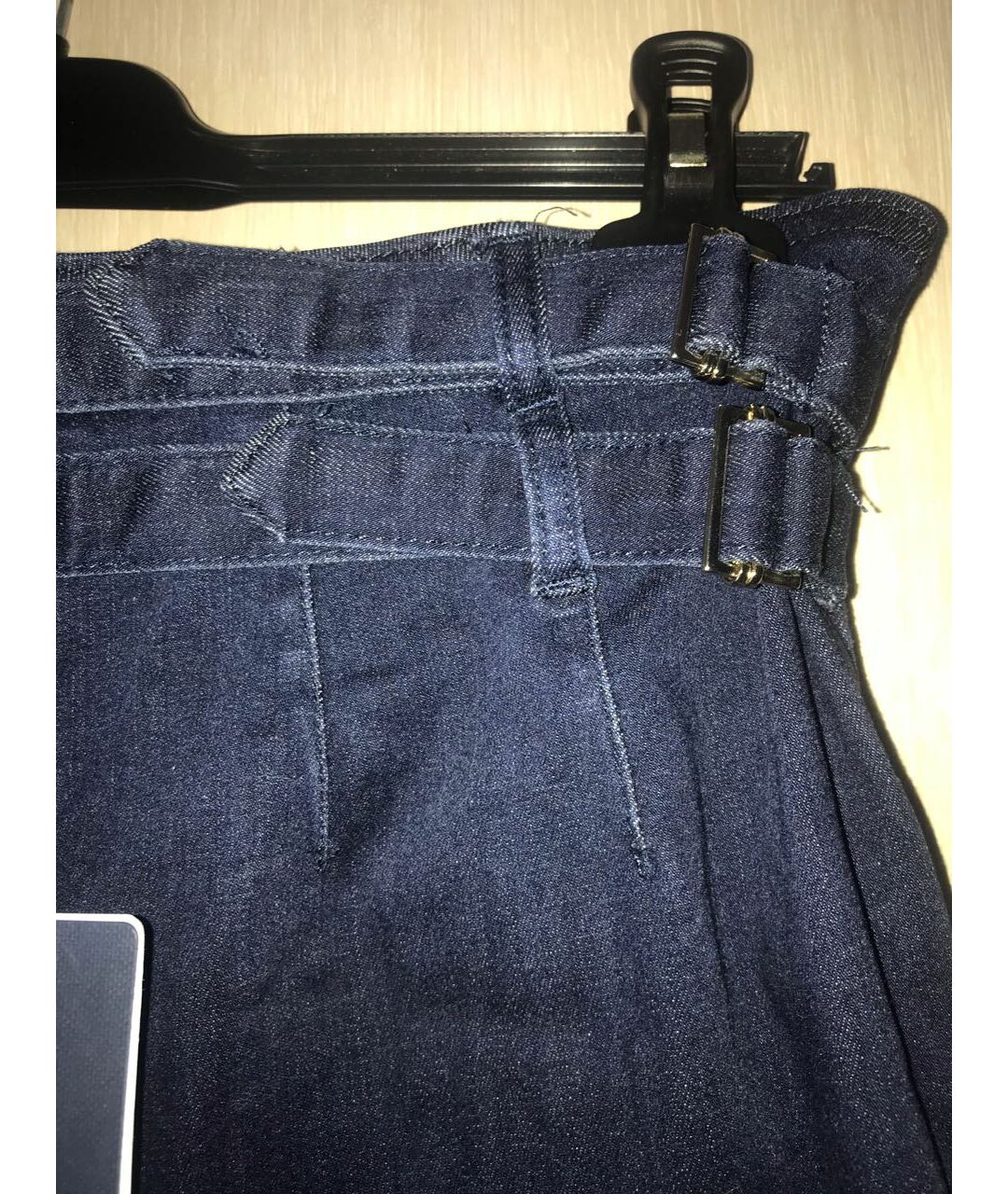 LIU JO Синие прямые джинсы, фото 3