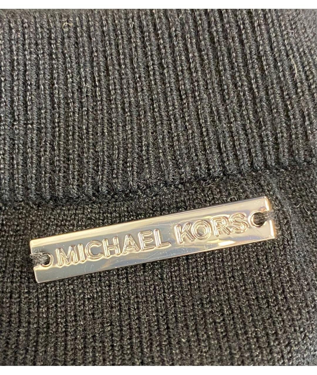 MICHAEL MICHAEL KORS Черный вискозный джемпер / свитер, фото 4