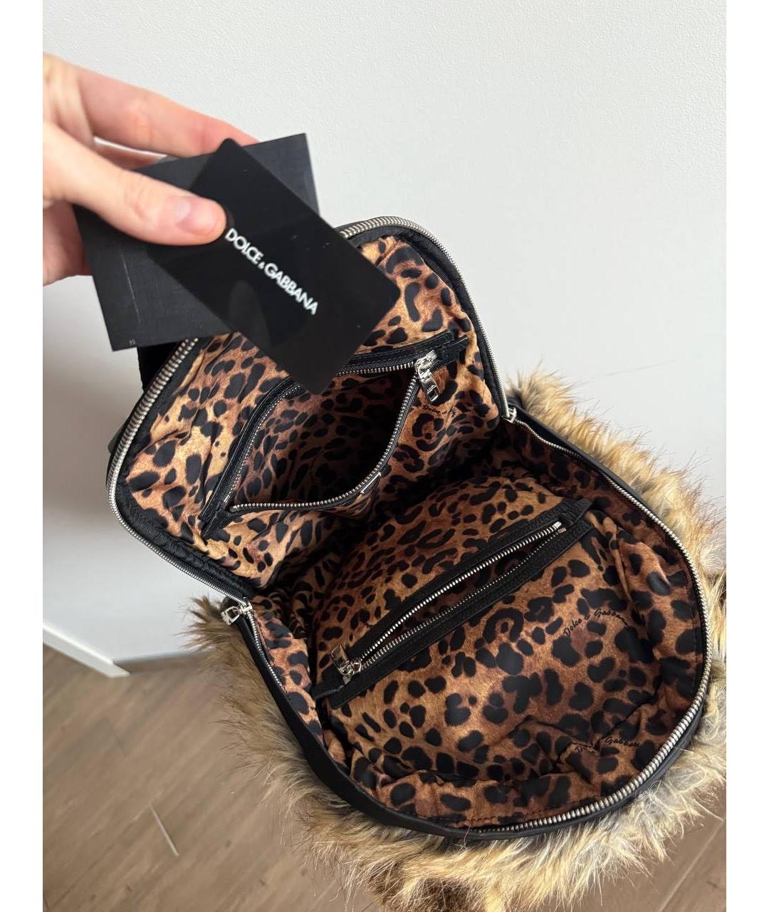 DOLCE&GABBANA Оранжевый рюкзак, фото 4