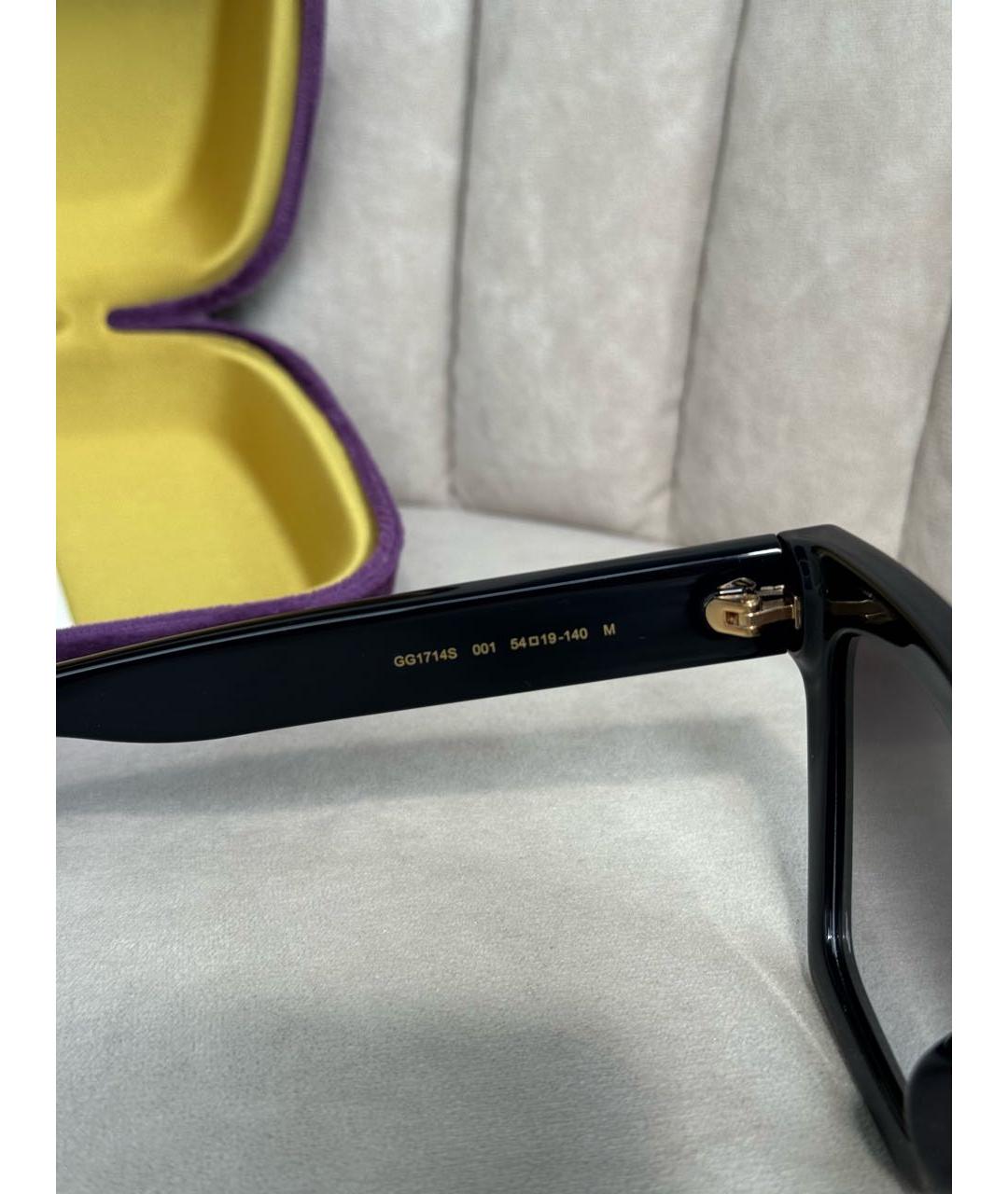 GUCCI Черные солнцезащитные очки, фото 7