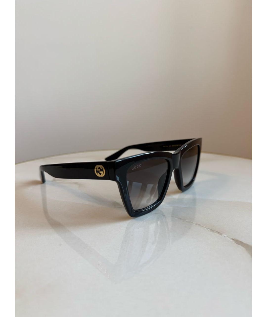 GUCCI Черные солнцезащитные очки, фото 2