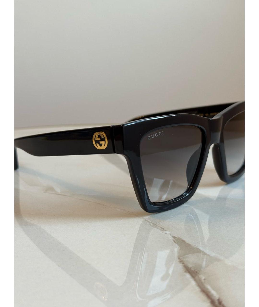 GUCCI Черные солнцезащитные очки, фото 3