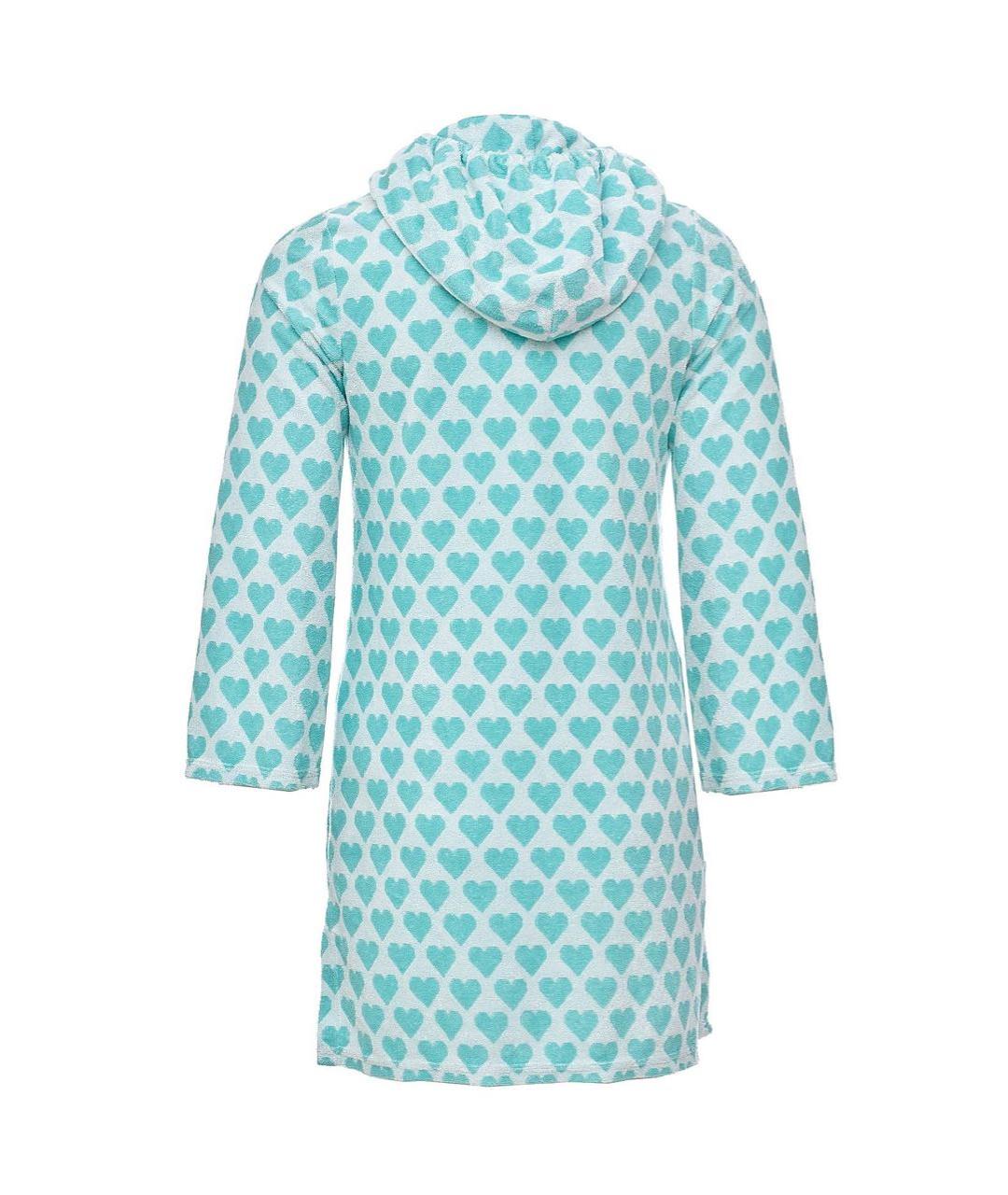 JUICY COUTURE Бирюзовое хлопковое повседневное платье, фото 2