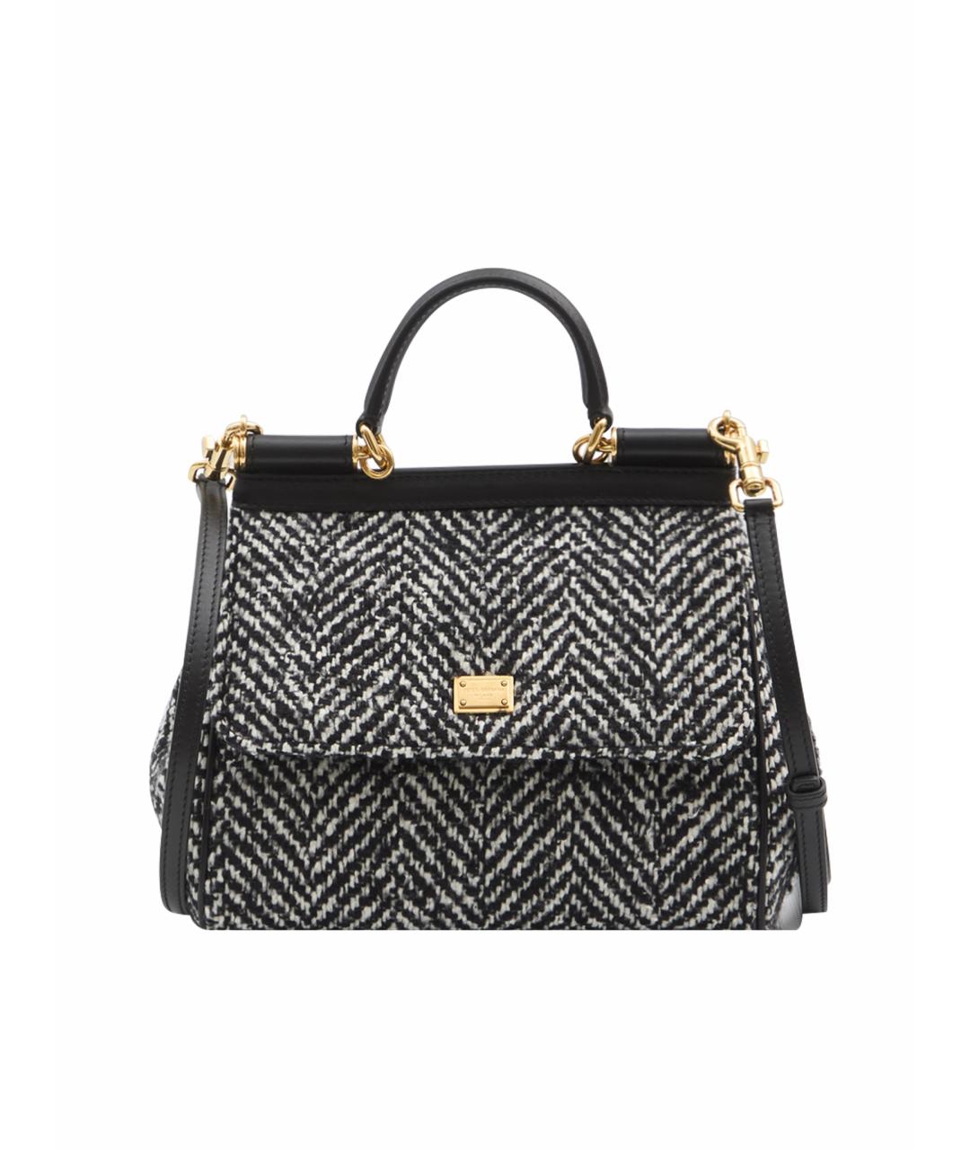 DOLCE&GABBANA Мульти тканевая сумка тоут, фото 1
