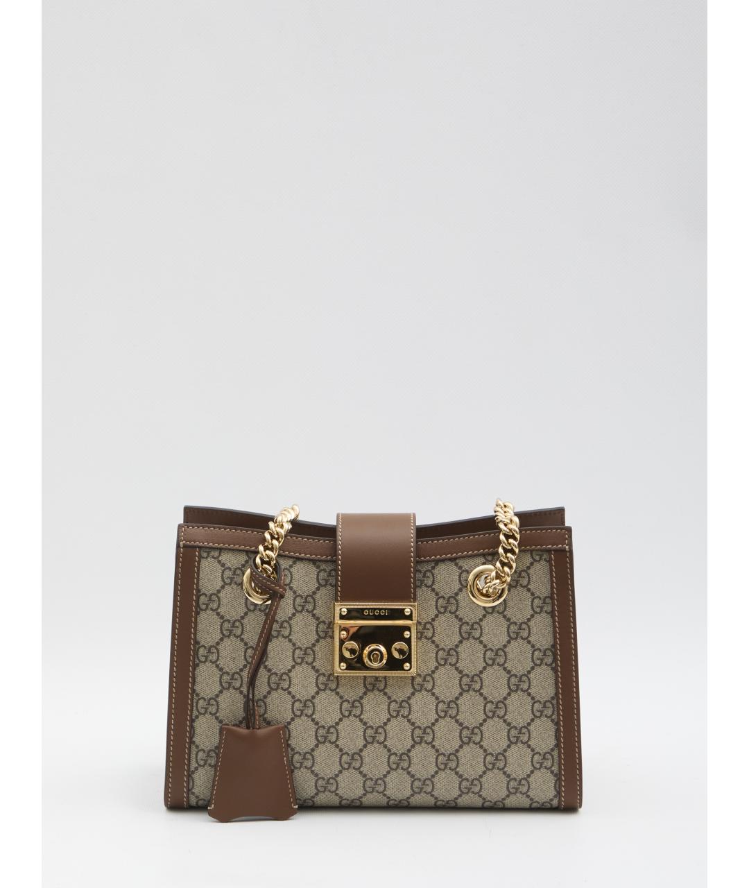 GUCCI Бежевая сумка тоут, фото 1