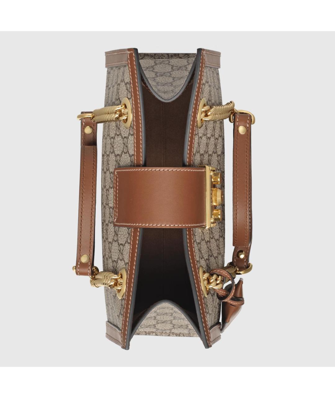 GUCCI Бежевая сумка тоут, фото 5