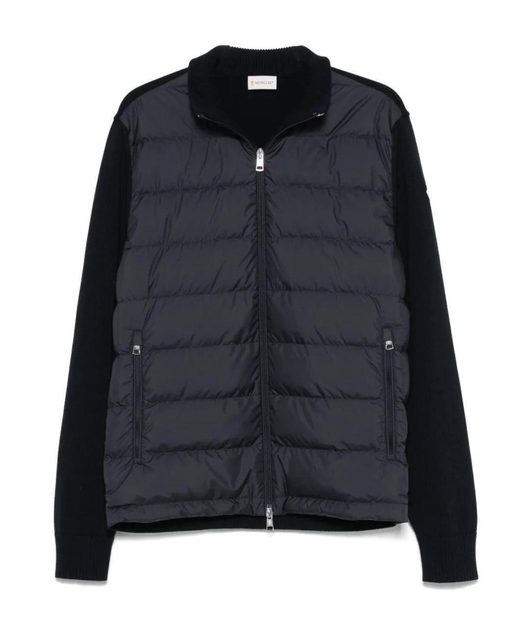 MONCLER Темно-синяя куртка, фото 1