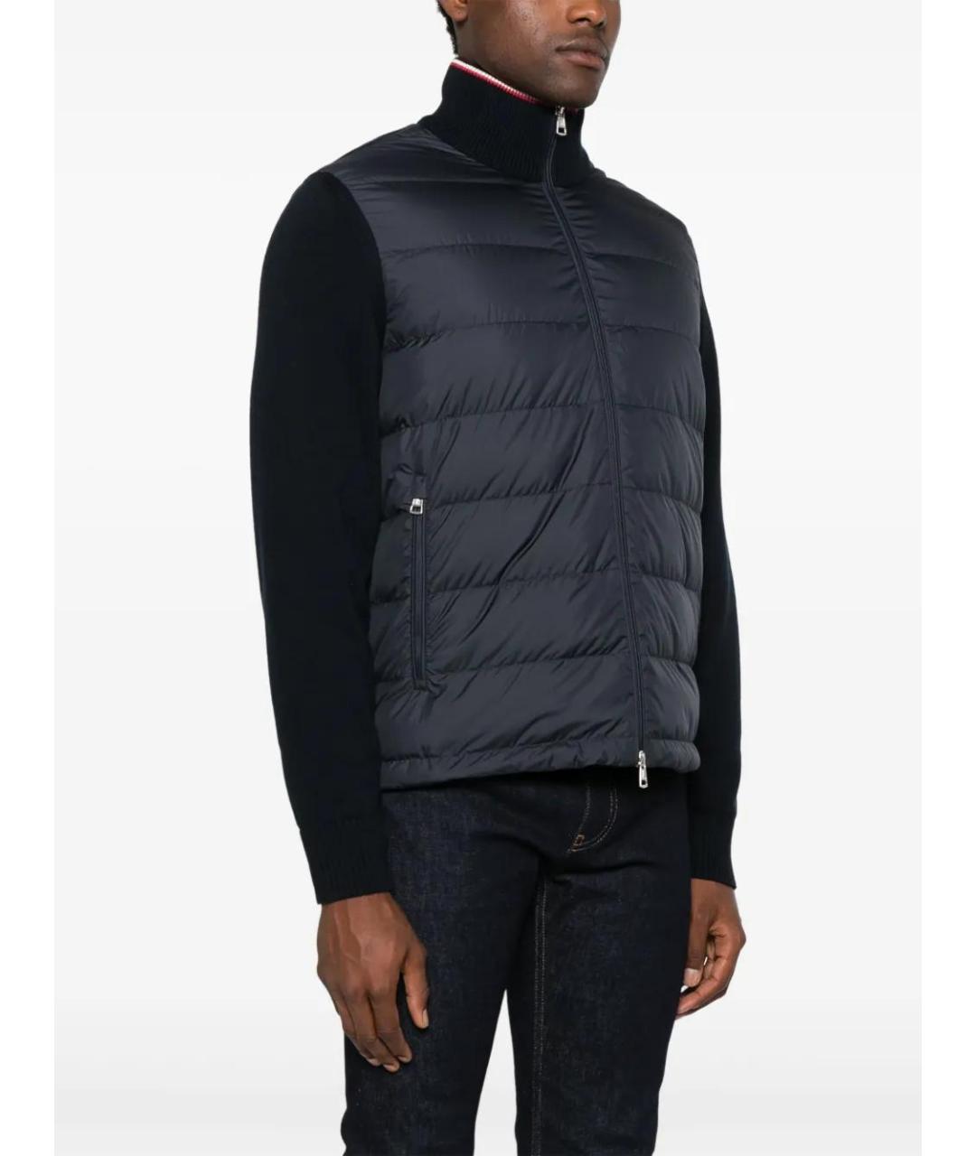 MONCLER Темно-синяя куртка, фото 3