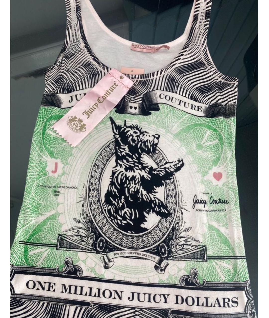 JUICY COUTURE Хлопковая майка, фото 3