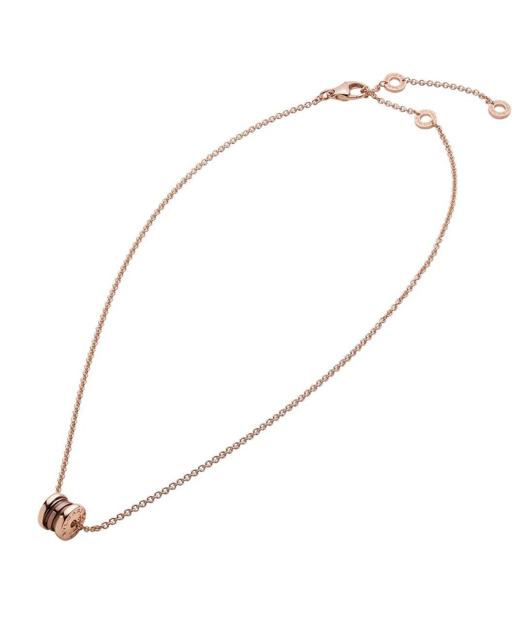 BVLGARI Золотая подвеска из розового золота, фото 8