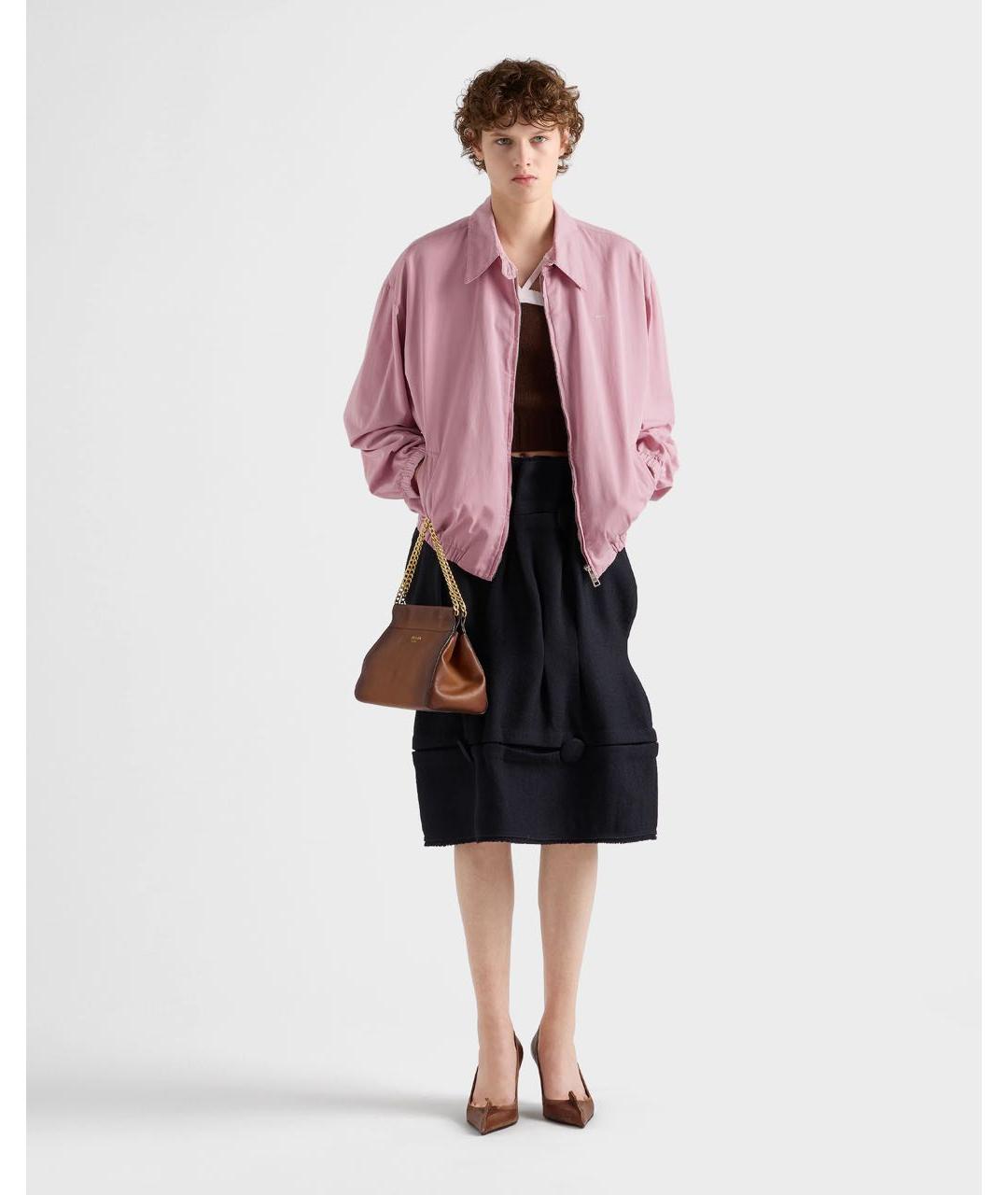 PRADA Розовая куртка, фото 2
