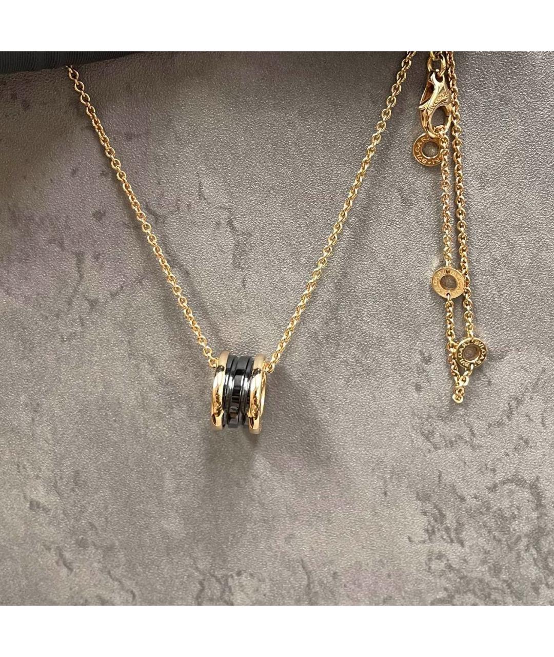 BVLGARI Серебряная подвеска из белого золота, фото 7