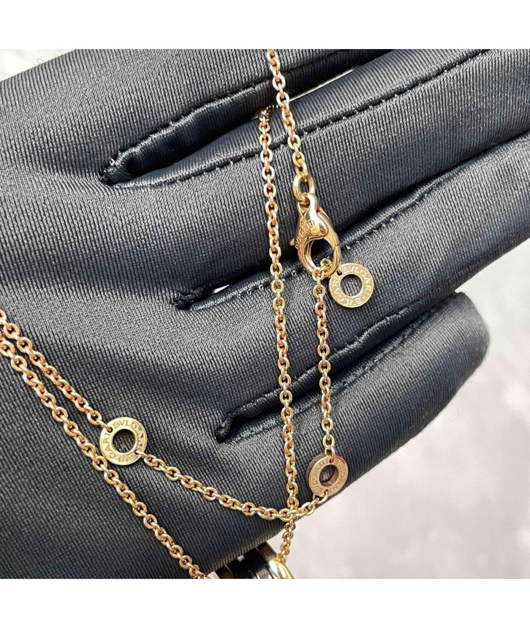 BVLGARI Серебряная подвеска из белого золота, фото 5