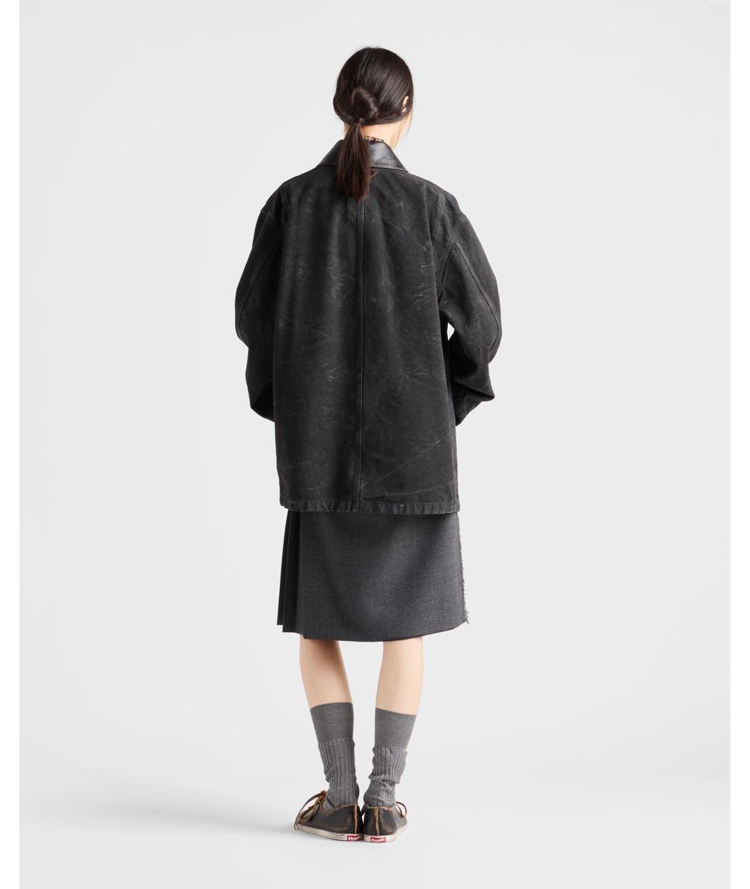 PRADA Черная куртка, фото 5