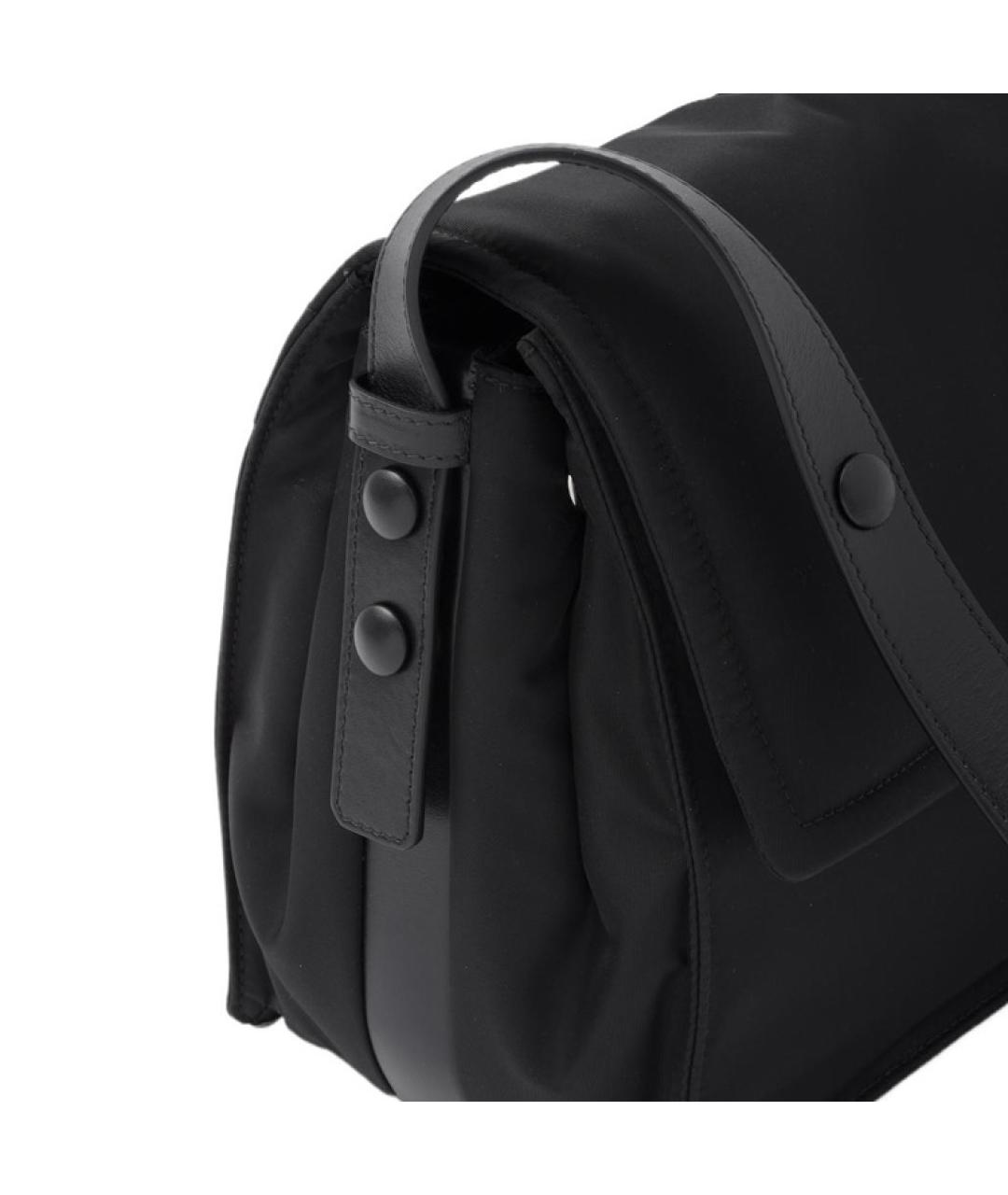 PRADA Черная тканевая сумка через плечо, фото 4