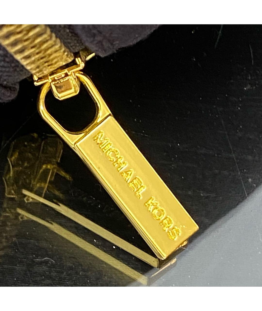 MICHAEL MICHAEL KORS Черные хлопко-эластановые брюки узкие, фото 4