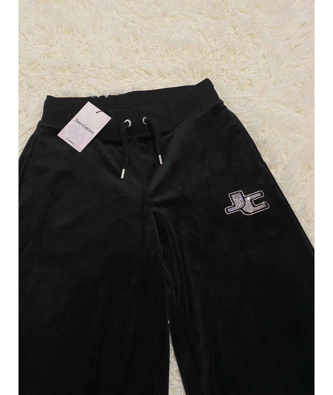JUICY COUTURE Черный велюровый спортивные костюмы, фото 4