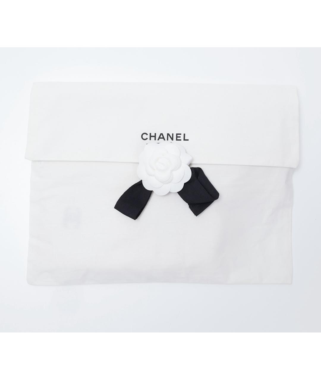 CHANEL Белый кашемировый воротник, фото 5
