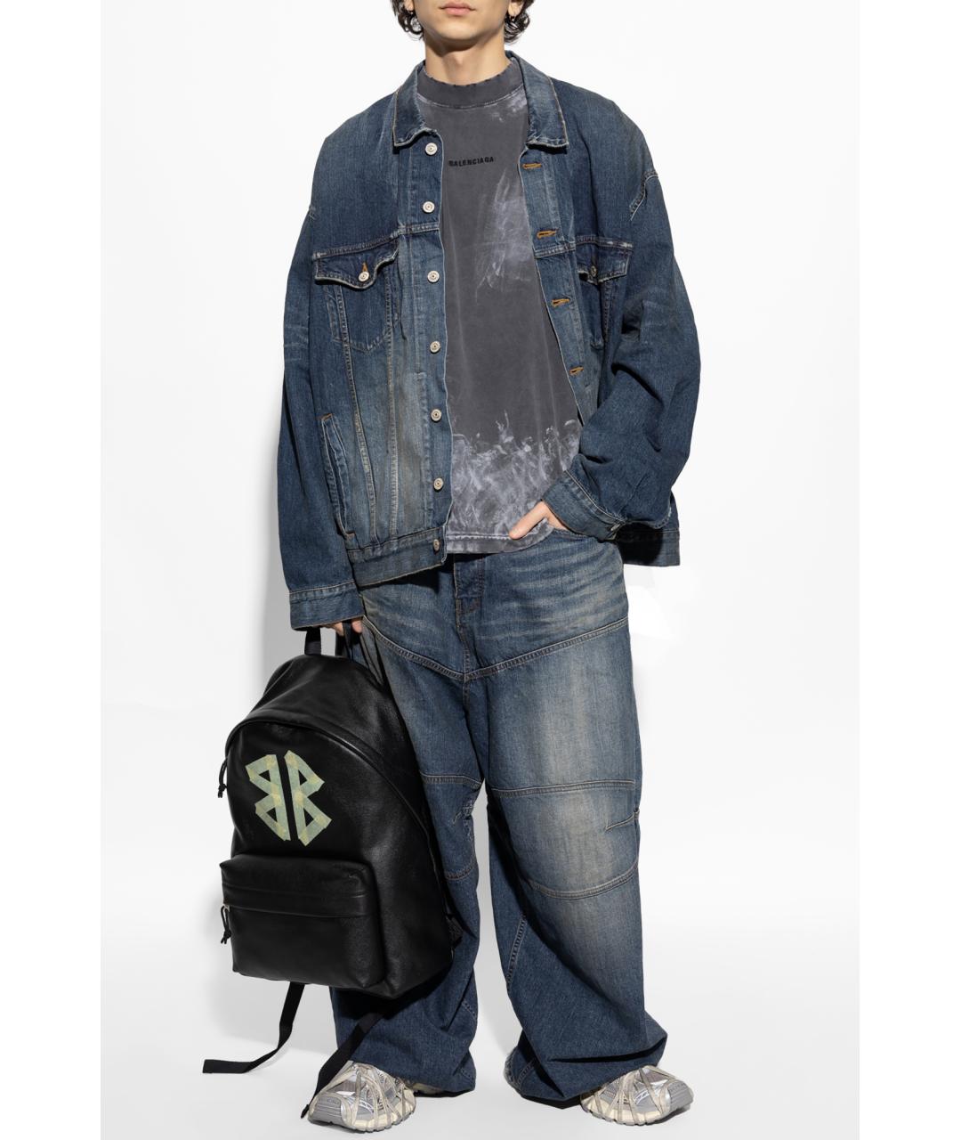 BALENCIAGA Синяя куртка, фото 2