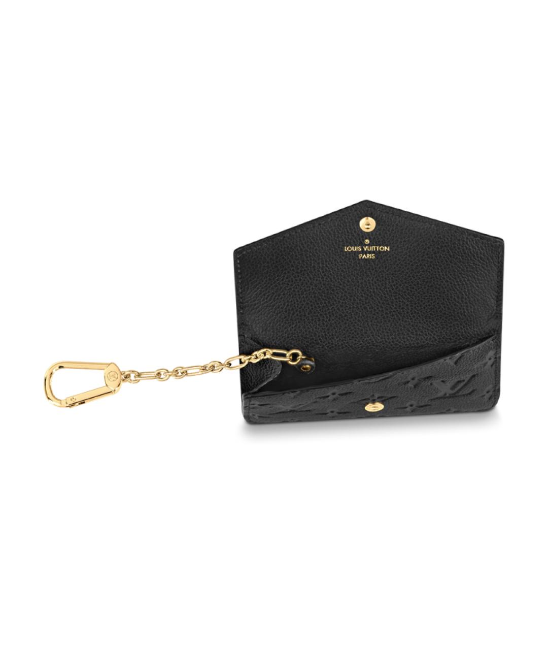 LOUIS VUITTON Черная ключница, фото 4