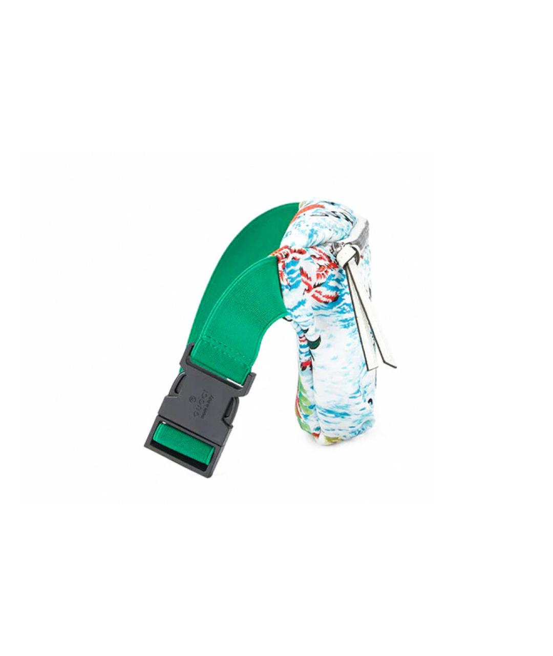 GUCCI Мульти тканевая поясная сумка, фото 5