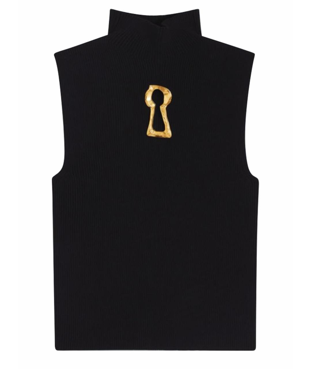 SCHIAPARELLI Черная жилетка, фото 1