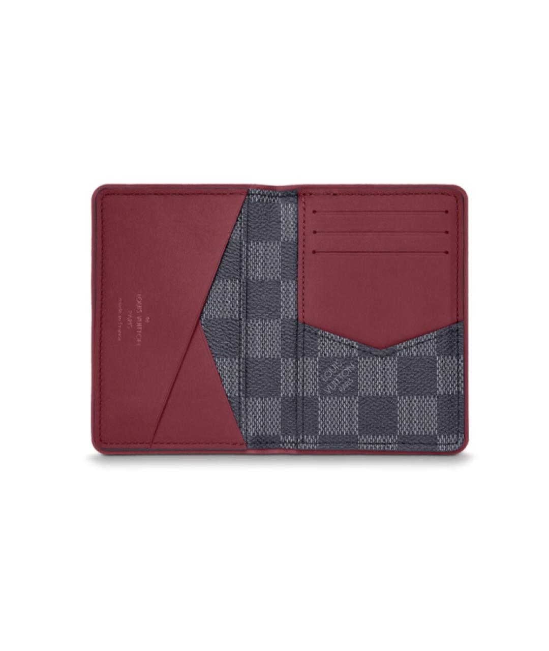 LOUIS VUITTON Серый кошелек, фото 4