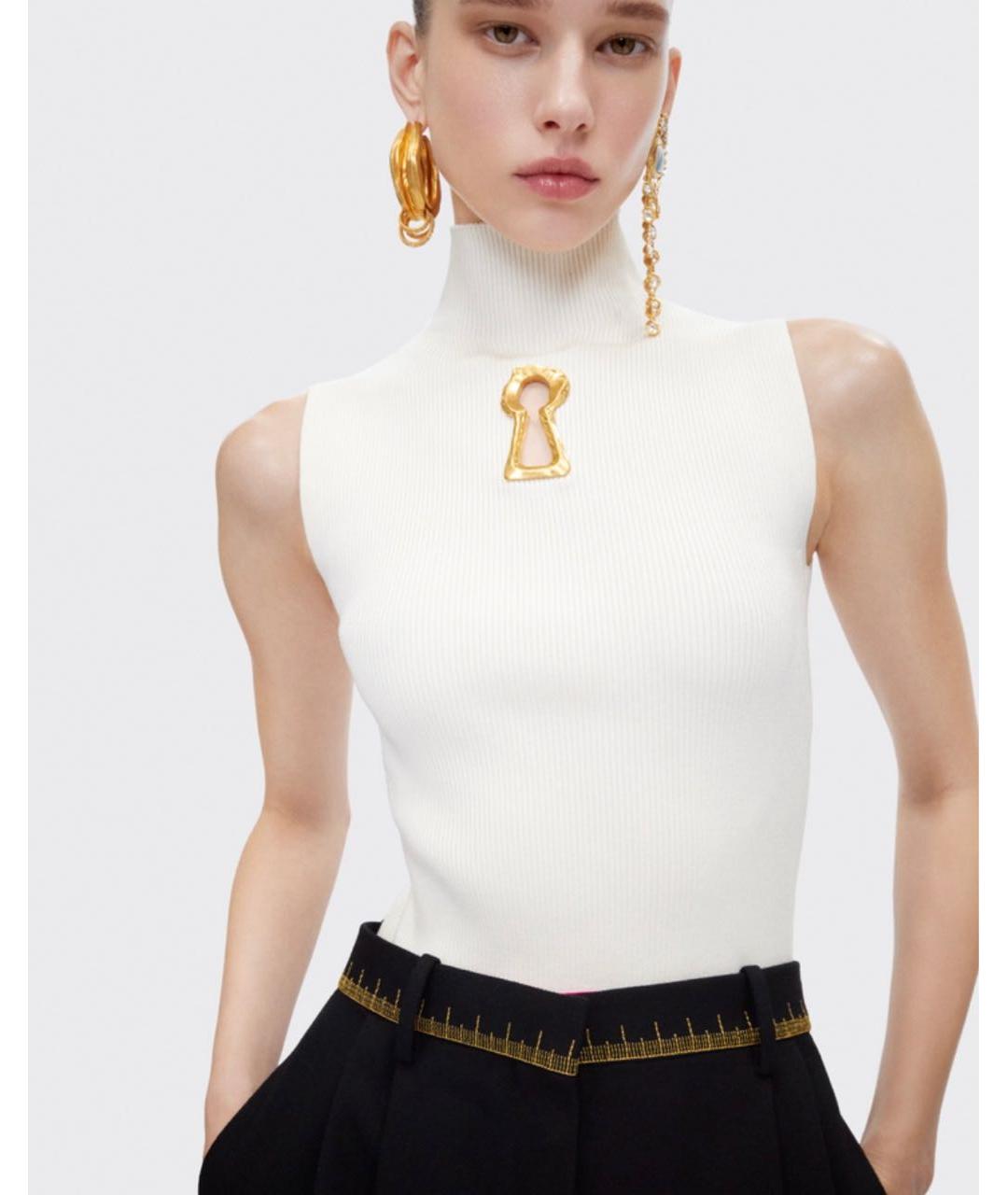 SCHIAPARELLI Белая жилетка, фото 2