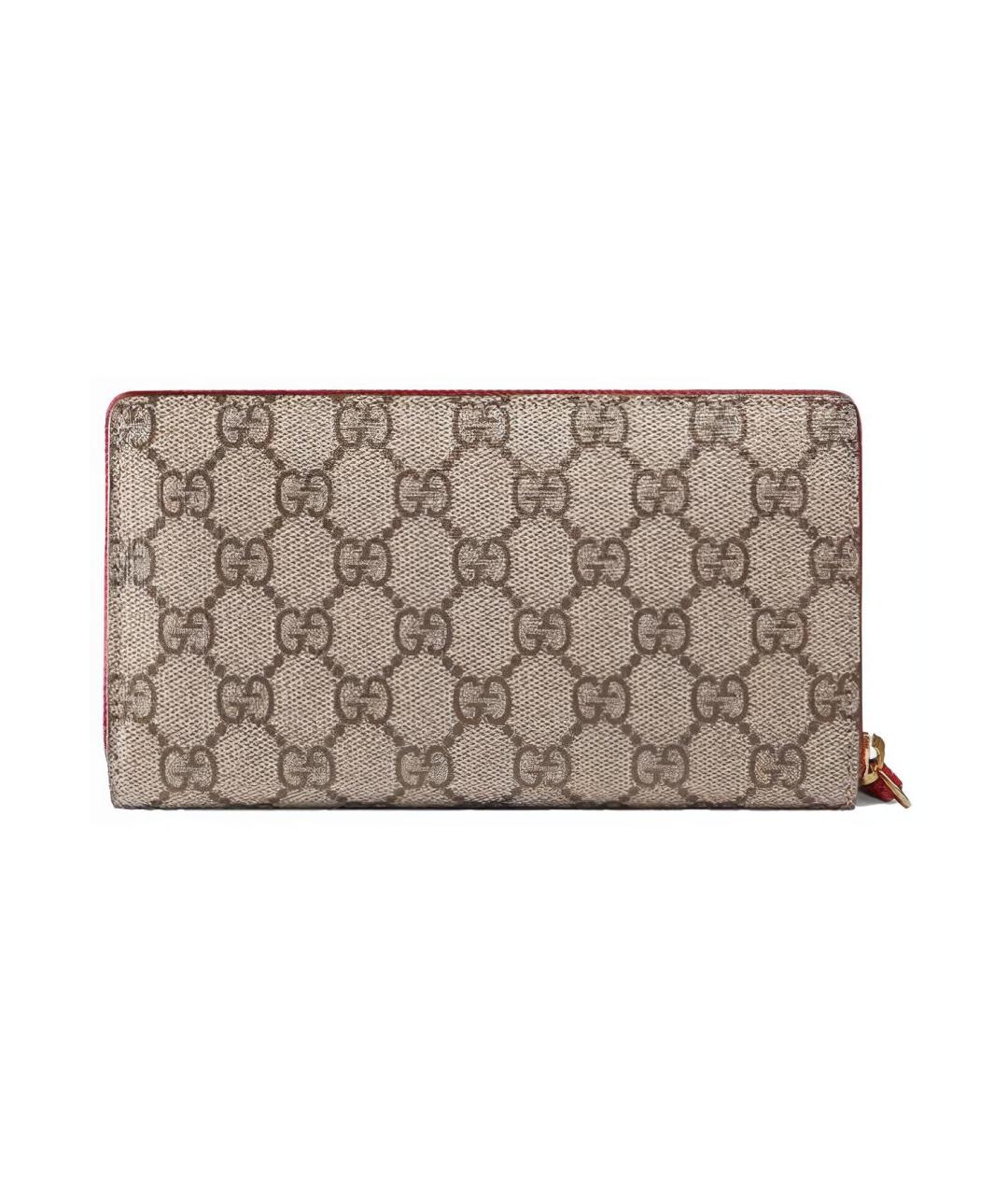GUCCI Бежевый кошелек, фото 3