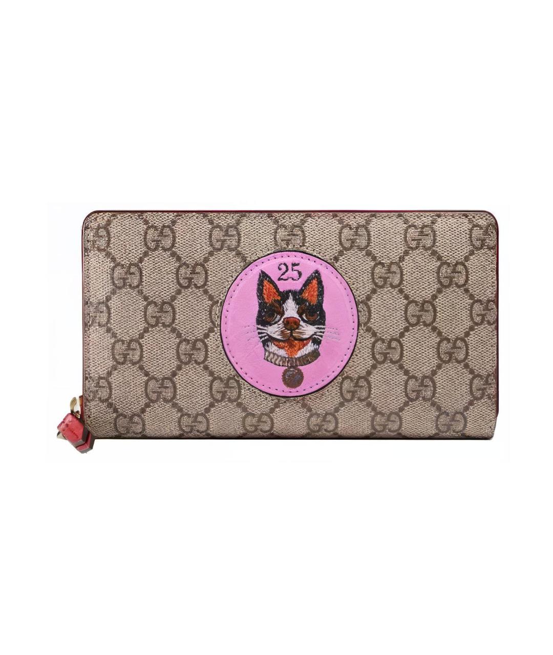 GUCCI Бежевый кошелек, фото 1