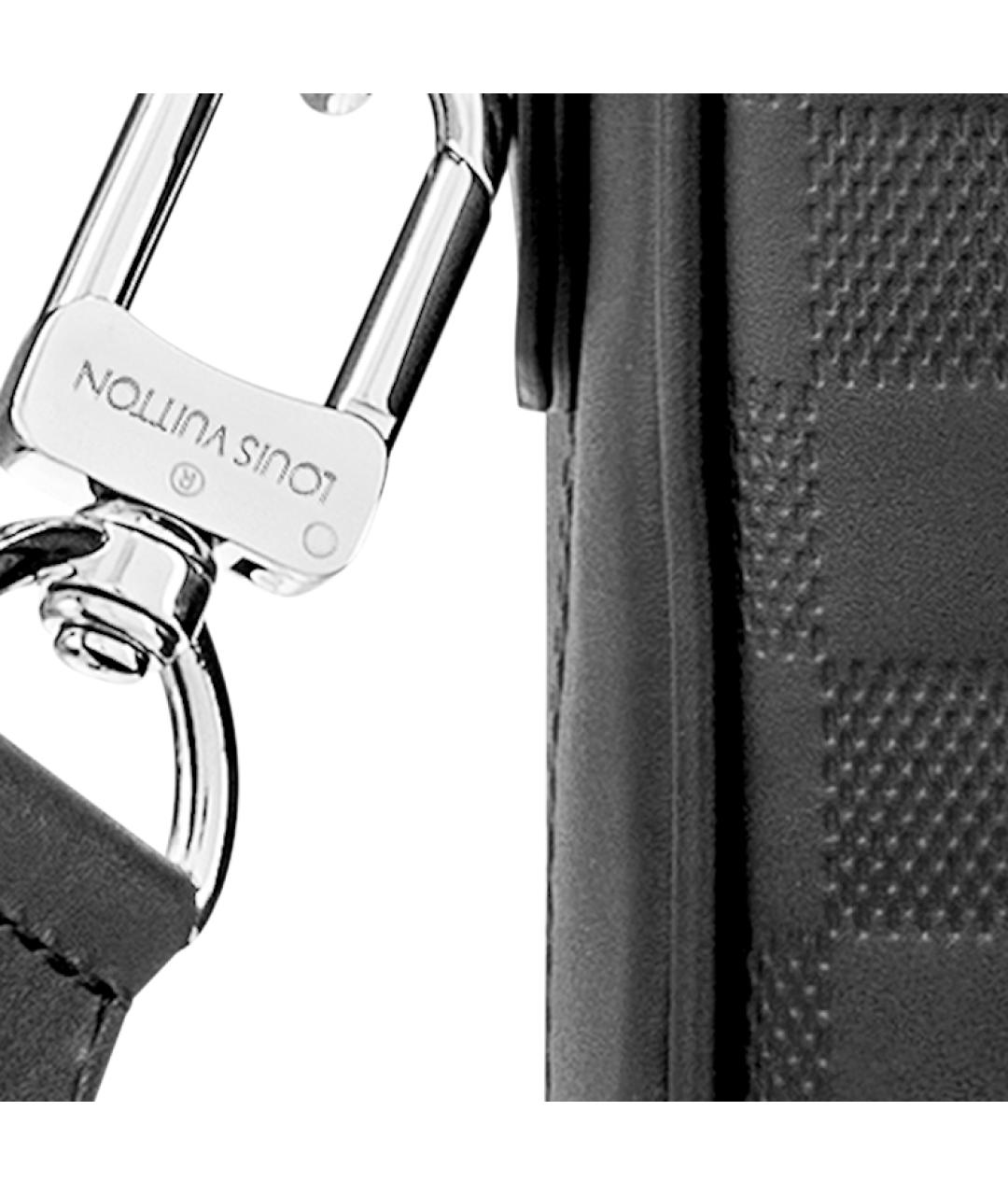 LOUIS VUITTON Черный портфель, фото 4