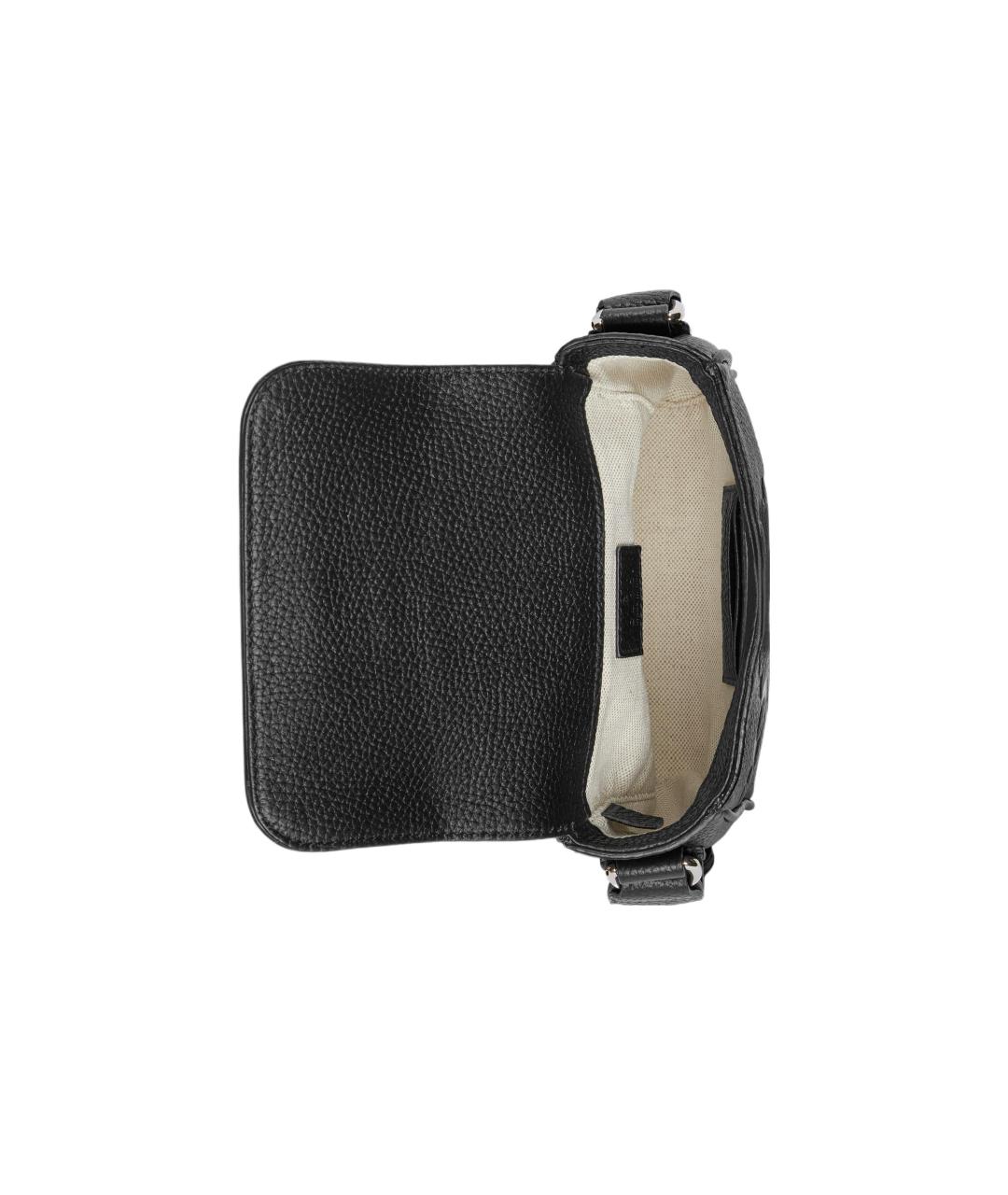 GUCCI Черная кожаная сумка на плечо, фото 7