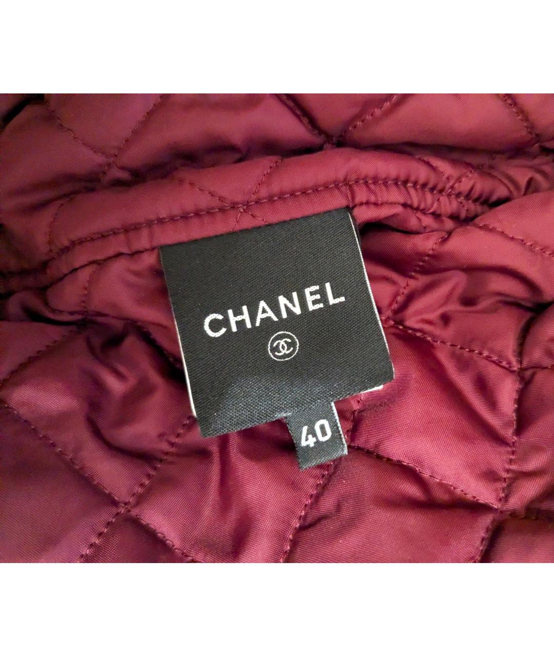 CHANEL Черная полиамидовая куртка, фото 7