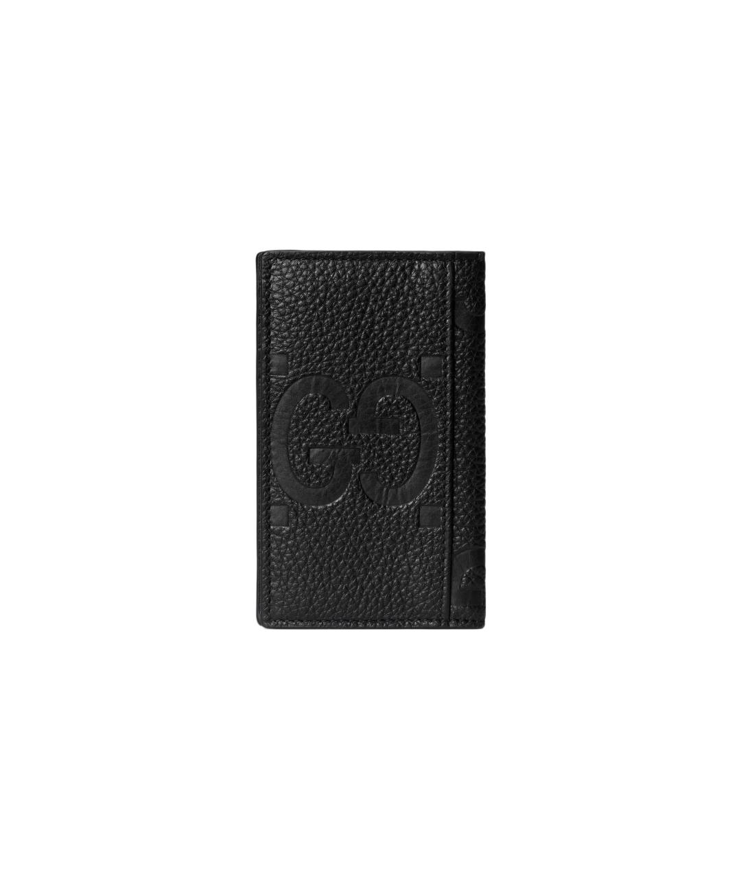 GUCCI Черный кожаный кардхолдер, фото 4