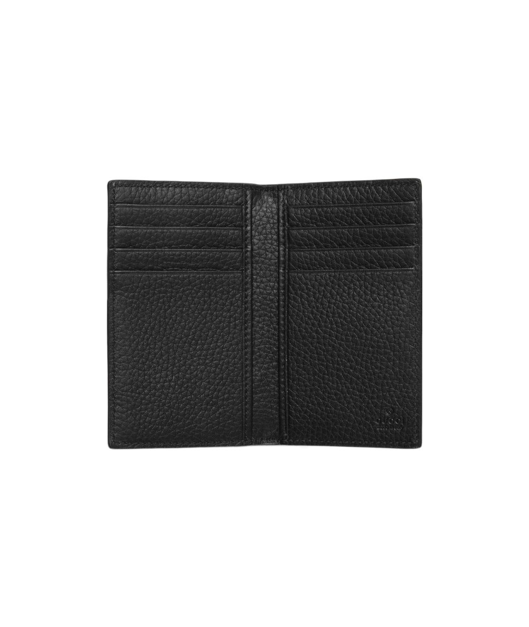 GUCCI Черный кожаный кардхолдер, фото 2