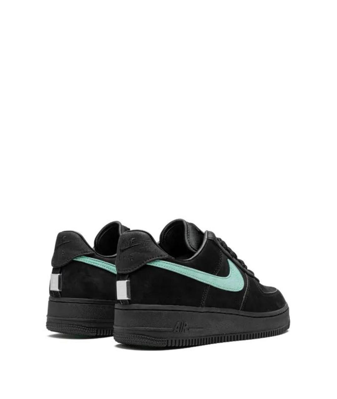 NIKE Черные замшевые кеды, фото 4