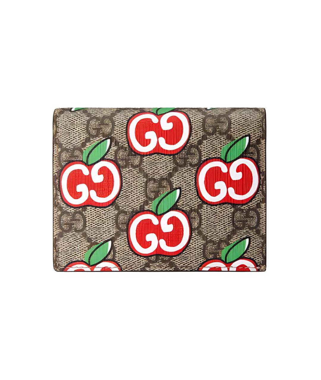 GUCCI Красный кожаный кошелек, фото 1