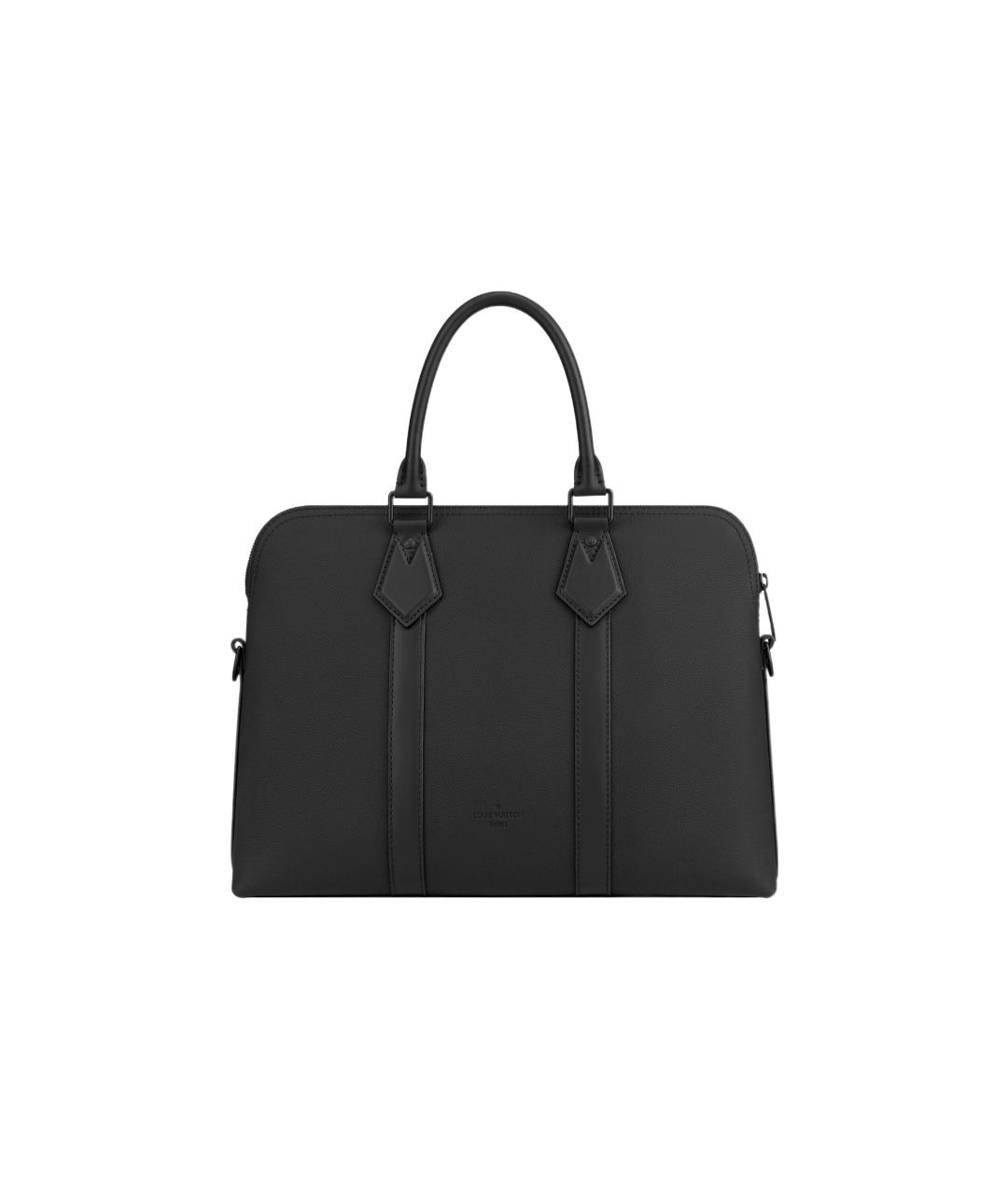 LOUIS VUITTON Черный портфель, фото 4