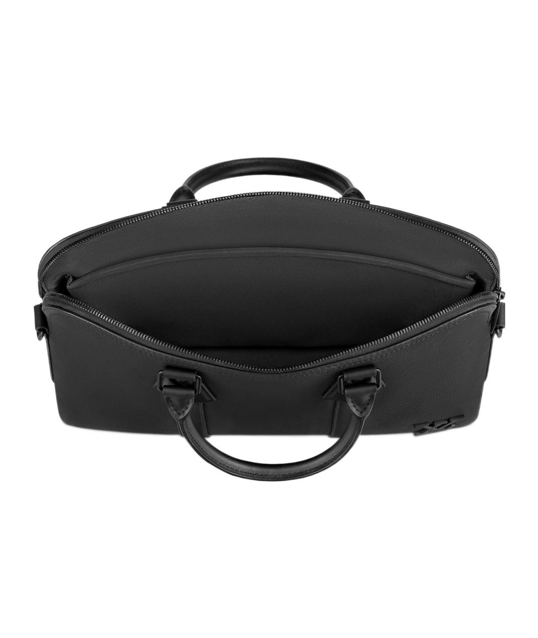 LOUIS VUITTON Черный портфель, фото 3