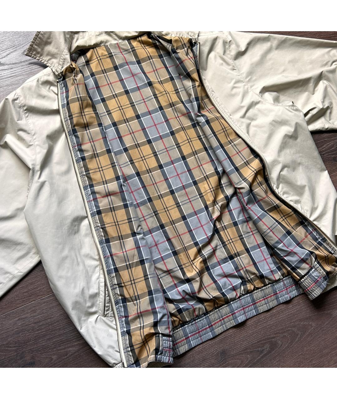 BARBOUR Бежевая куртка, фото 5